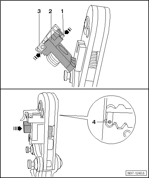 Audi Q5. Crimping Inner Conductor