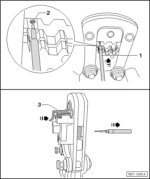 Audi Q5. Crimping Inner Conductor