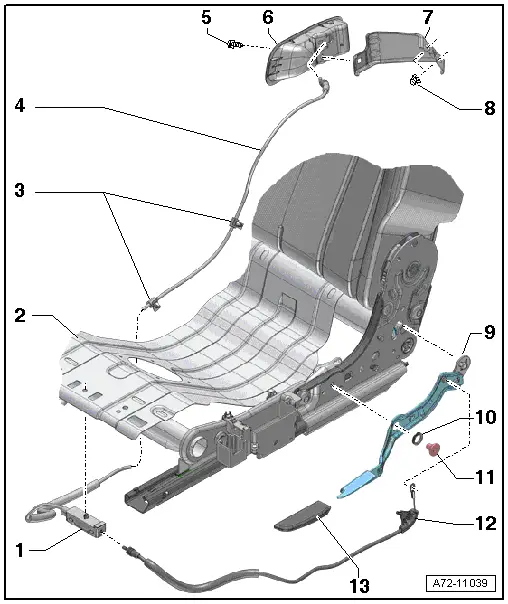 Audi Q5. Overview - Retainer