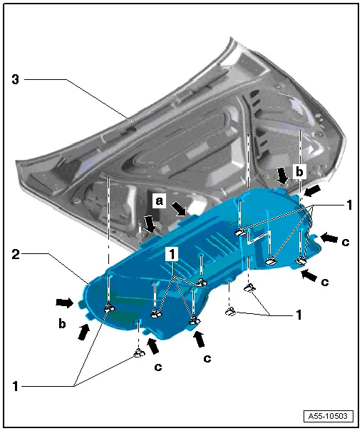 Audi Q5. Insulation, Removing and Installing