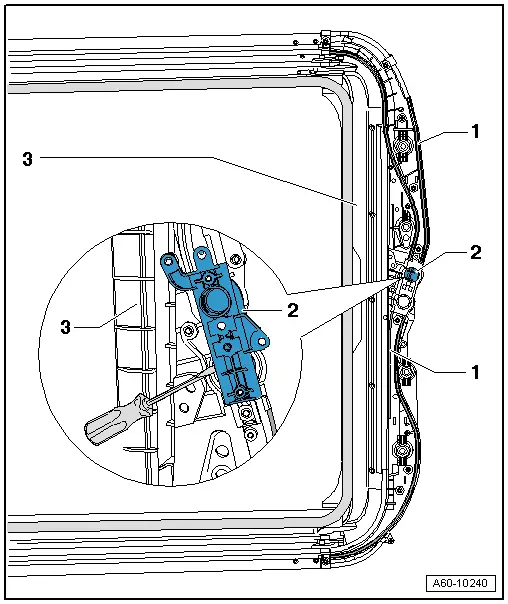 Audi Q5. Motor Support, Removing and Installing