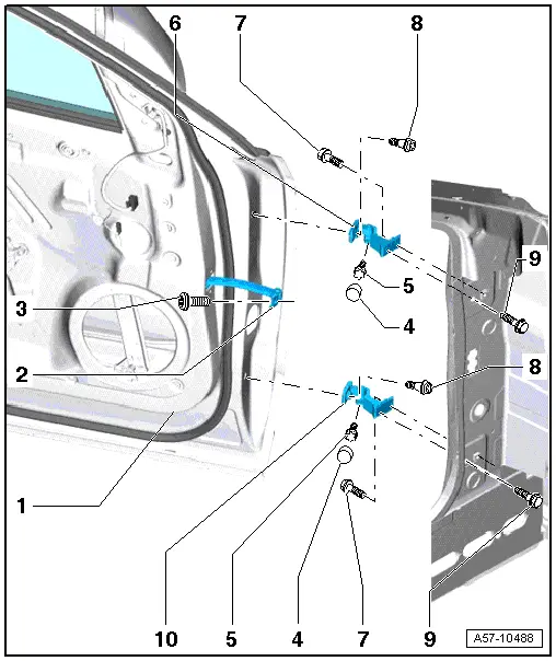 Audi Q5. Overview - Door