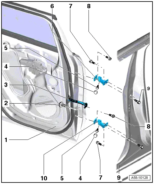 Audi Q5. Overview - Door