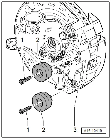 Audi Q5. Brake Caliper Balance Weight