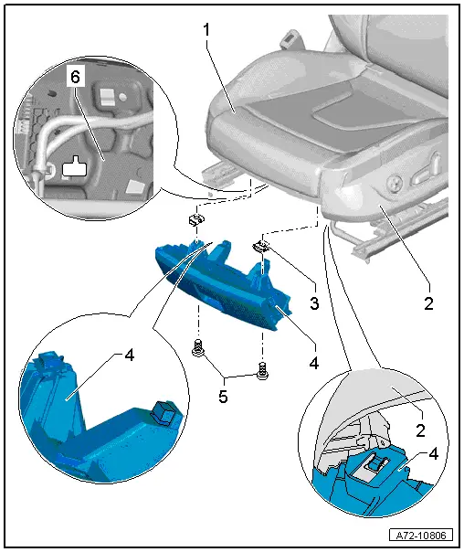 Audi Q5. Overview - Storage Compartment