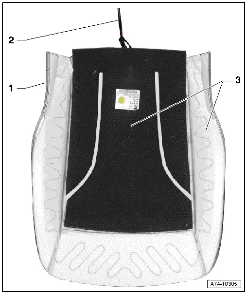 Audi Q5. Overview - Seat Heating Element, Comfort Seat