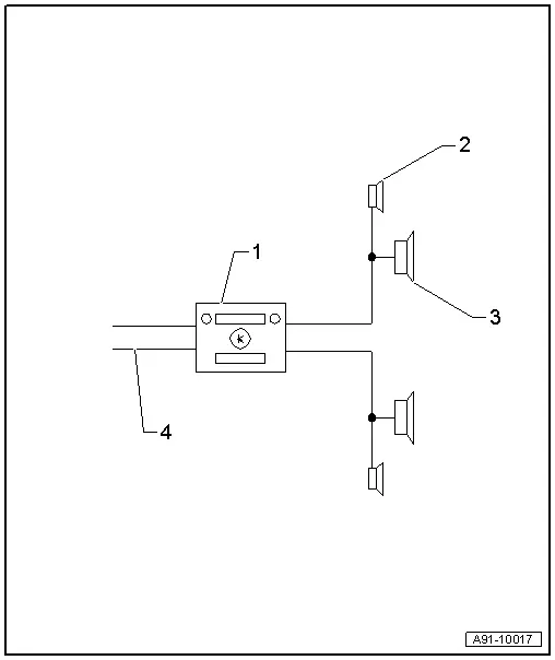 Audi Q5. Radio (CAN) Sound System Basic