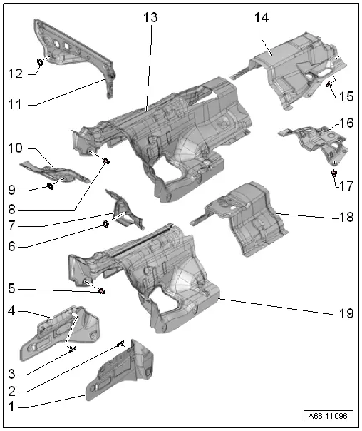 Audi Q5. Overview - Heat Shield