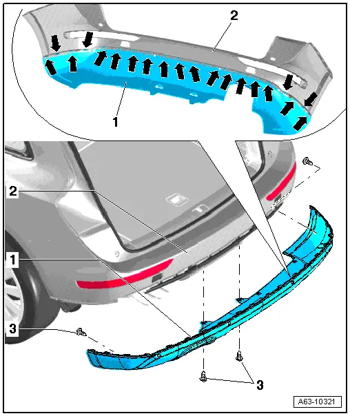 Audi Q5. Attachments, Removing and Installing