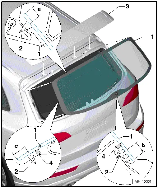 Audi Q5. Overview - Rear Window