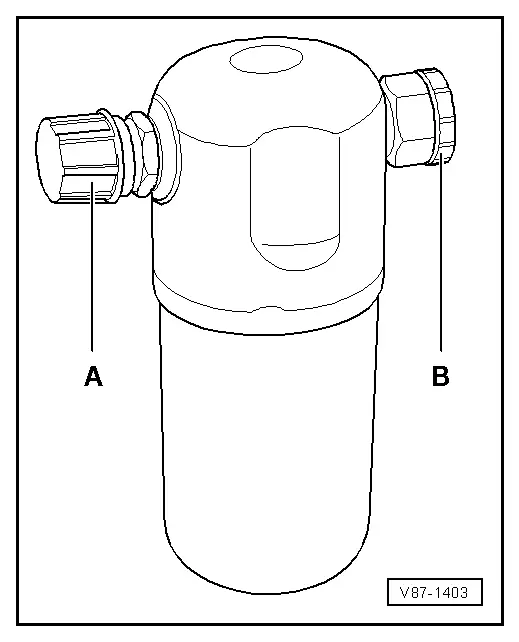 Audi Q5. Reservoir