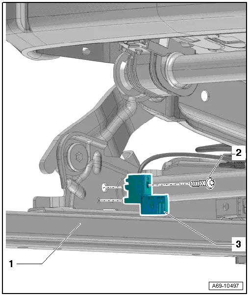 Audi Q5. Overview - Seat Position Sensor