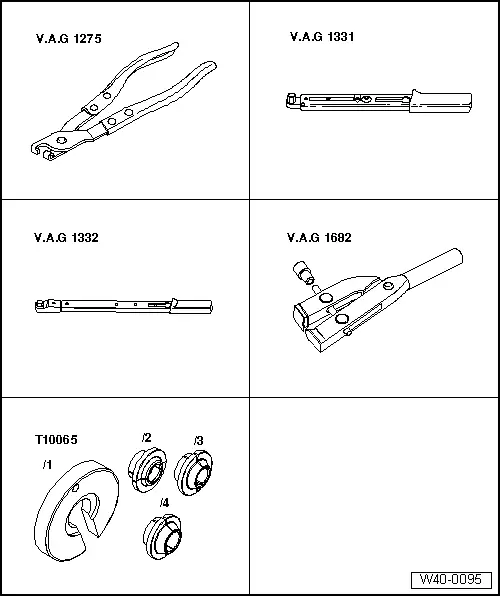 Audi Q5. Special Tools