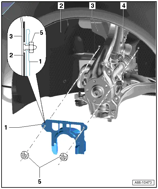 Audi Q5. Driveshaft Cover